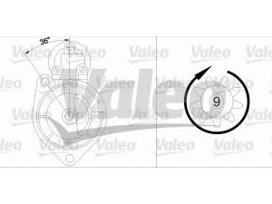VALEO 436083 starteris 
 Elektros įranga -> Starterio sistema -> Starteris
32025621, 32025622, 4017299, 4017299ES