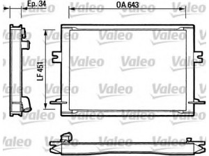 VALEO 811348 radiatorius, variklio aušinimas 
 Aušinimo sistema -> Radiatorius/alyvos aušintuvas -> Radiatorius/dalys
93807661, 93807662, 8585021, 8585802