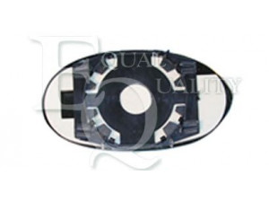 EQUAL QUALITY RS00586 veidrodėlio stiklas, išorinis veidrodėlis 
 Kėbulas -> Keleivių kabina -> Veidrodėlis
00717711063, 717711063