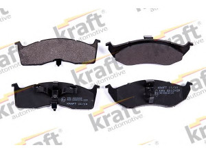 KRAFT AUTOMOTIVE 6002420 stabdžių trinkelių rinkinys, diskinis stabdys 
 Techninės priežiūros dalys -> Papildomas remontas
0101889S, 05011743AA, 4728 124