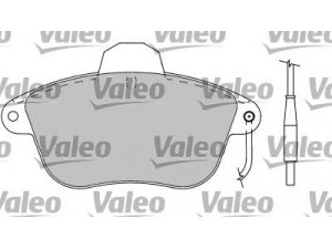 VALEO 597157 stabdžių trinkelių rinkinys, diskinis stabdys 
 Techninės priežiūros dalys -> Papildomas remontas
4252-95, 425295, 95659639, 95659640