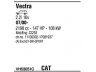 WALKER VH53051C išmetimo sistema 
 Išmetimo sistema -> Išmetimo sistema, visa
