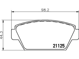 HELLA PAGID 8DB 355 006-231 stabdžių trinkelių rinkinys, diskinis stabdys 
 Techninės priežiūros dalys -> Papildomas remontas
MB366288, MB377826, MB534995, MB699154