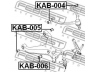 FEBEST KAB-004 valdymo svirties/išilginių svirčių įvorė
0K01134830A