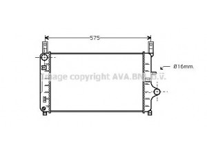 AVA QUALITY COOLING FD2127 radiatorius, variklio aušinimas 
 Aušinimo sistema -> Radiatorius/alyvos aušintuvas -> Radiatorius/dalys
89FB8005DC, 89FB8005DD, 89FB8005FH