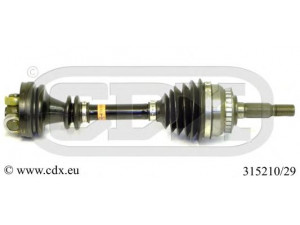 CDX 315210/29 kardaninis velenas 
 Ratų pavara -> Kardaninis velenas
5057120, 5057682