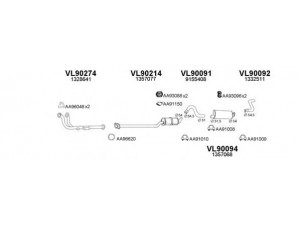 VENEPORTE 900111 išmetimo sistema 
 Išmetimo sistema -> Išmetimo sistema, visa