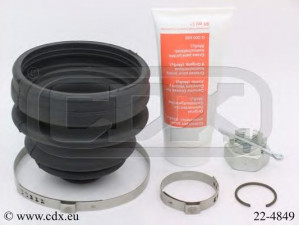 CDX 22-4849 gofruotoji membrana, kardaninis velenas 
 Ratų pavara -> Gofruotoji membrana