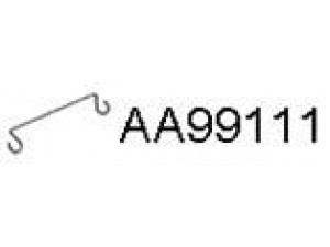 VENEPORTE AA99111 laikantysis rėmas, duslintuvas
7700529262