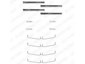 DELPHI LX0004 priedų komplektas, diskinių stabdžių trinkelės 
 Stabdžių sistema -> Diskinis stabdys -> Stabdžių dalys/priedai
1130907, 56409070, 33409070, RT0907000