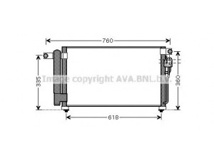AVA QUALITY COOLING KA5081 kondensatorius, oro kondicionierius