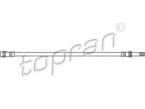 TOPRAN 112 162 stabdžių žarnelė 
 Stabdžių sistema -> Stabdžių žarnelės
906 428 05 35, 2E0 611 807B