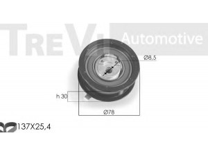 TREVI AUTOMOTIVE KD1092 paskirstymo diržo komplektas 
 Techninės priežiūros dalys -> Papildomas remontas
028198119A, 028198119A, 028198119A