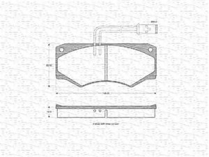 MAGNETI MARELLI 363702160171 stabdžių trinkelių rinkinys, diskinis stabdys
1903383, 1903383