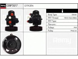 DELCO REMY DSP327 hidraulinis siurblys, vairo sistema 
 Vairavimas -> Vairo pavara/siurblys