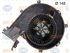 HELLA 8EW 351 044-241 vidaus pūtiklis 
 Šildymas / vėdinimas -> Orpūtė/dalys
13 25 0115, 18 45 121, 13221349