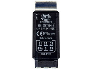 HELLA 4DN 008 768-141 posūkio rodiklio pertraukiklis
0009732508, 0164592, 000 973 25 08