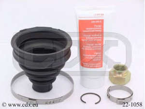 CDX 22-1058 gofruotoji membrana, kardaninis velenas 
 Ratų pavara -> Gofruotoji membrana