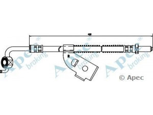 APEC braking HOS3014 stabdžių žarnelė 
 Stabdžių sistema -> Stabdžių žarnelės
6483798, 6510342, 6657327, 6881660