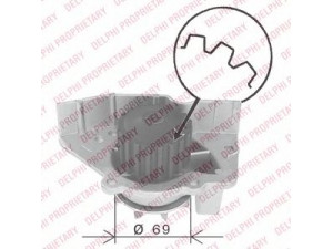 DELPHI WP1862 vandens siurblys 
 Aušinimo sistema -> Vandens siurblys/tarpiklis -> Vandens siurblys
120193, 1201A1, 9566950080, 9566950080