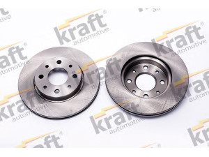KRAFT AUTOMOTIVE 6043240 stabdžių diskas 
 Dviratė transporto priemonės -> Stabdžių sistema -> Stabdžių diskai / priedai
46788929, 51742727, 1541806, 9S51-1125-DA