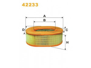 WIX FILTERS 42233 oro filtras
1G7197, 00952900