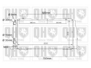 QUINTON HAZELL QER1011 radiatorius, variklio aušinimas 
 Aušinimo sistema -> Radiatorius/alyvos aušintuvas -> Radiatorius/dalys
893 121 251