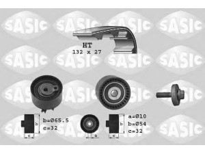 SASIC 1754012 paskirstymo diržo komplektas 
 Techninės priežiūros dalys -> Papildomas remontas
130C13191R, 7701477023