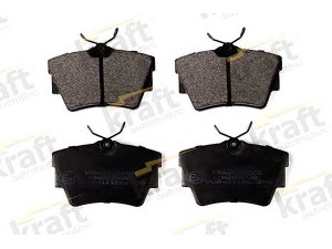 KRAFT AUTOMOTIVE 6010902 stabdžių trinkelių rinkinys, diskinis stabdys 
 Techninės priežiūros dalys -> Papildomas remontas
44060-00QAF, 4406000QAF, 7701054772