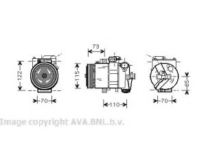 AVA QUALITY COOLING VWK240 kompresorius, oro kondicionierius 
 Oro kondicionavimas -> Kompresorius/dalys
6Q0820808D, 6Q0820808F, 6Q0820808D