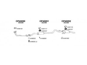 VENEPORTE 400119 išmetimo sistema 
 Išmetimo sistema -> Išmetimo sistema, visa