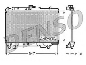 DENSO DRM44006 radiatorius, variklio aušinimas 
 Aušinimo sistema -> Radiatorius/alyvos aušintuvas -> Radiatorius/dalys
B61S152000A, B61S152000C, B61S152000D