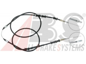 A.B.S. K11385 trosas, stovėjimo stabdys 
 Stabdžių sistema -> Valdymo svirtys/trosai
522573, 90369710