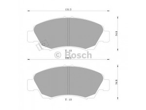 BOSCH 0 986 AB2 216 stabdžių trinkelių rinkinys, diskinis stabdys 
 Techninės priežiūros dalys -> Papildomas remontas
06450-S2G-000, 06450-S2G-J01, 06450-S5A-010