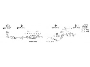 HJS mi_25 išmetimo sistema 
 Išmetimo sistema -> Išmetimo sistema, visa