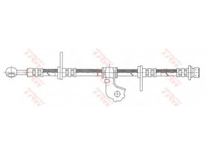 TRW PHD316 stabdžių žarnelė 
 Stabdžių sistema -> Stabdžių žarnelės
46410ST3E02, SHB100920, GBH90281
