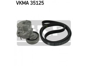 SKF VKMA 35125 V formos rumbuotas diržas, komplektas 
 Techninės priežiūros dalys -> Techninės priežiūros intervalai
60815805, 60816055, 71739916, 46556131