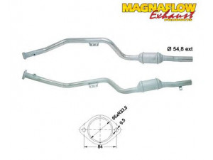 MAGNAFLOW 85030 katalizatoriaus keitiklis 
 Išmetimo sistema -> Katalizatoriaus keitiklis
2104904319
