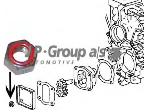 JP GROUP 8113150406 veržlė
111115161