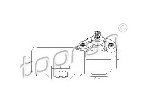 TOPRAN 400 472 valytuvo variklis 
 Priekinio stiklo valymo sistema -> Varikliukas, priekinio stiklo valytuvai
124 820 03 42, 124 820 07 08, 124 820 08 08