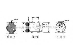 AVA QUALITY COOLING RTK243 kompresorius, oro kondicionierius 
 Oro kondicionavimas -> Kompresorius/dalys
7700866828
