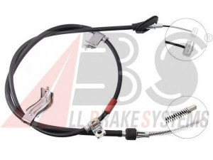 A.B.S. K15897 trosas, stovėjimo stabdys 
 Stabdžių sistema -> Valdymo svirtys/trosai
54402-64G00