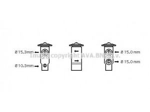 AVA QUALITY COOLING TO1070 išsiplėtimo vožtuvas, oro kondicionavimas 
 Oro kondicionavimas -> Vožtuvai
8851506020, 8851520100, 8851520120