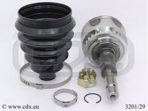 CDX 3201/29 jungčių komplektas, kardaninis velenas 
 Ratų pavara -> Sujungimai/komplektas
?1603261, ?1603398, ?93180019, ?93187468