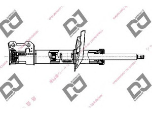 DJ PARTS DS1923GS amortizatorius 
 Pakaba -> Amortizatorius
344098, 344154, 344160, 344165