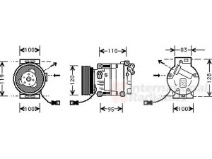 VAN WEZEL 1700K034 kompresorius, oro kondicionierius 
 Oro kondicionavimas -> Kompresorius/dalys
46757907, 46786262, 59247570, 60815788