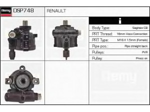 DELCO REMY DSP748 hidraulinis siurblys, vairo sistema 
 Vairavimas -> Vairo pavara/siurblys
