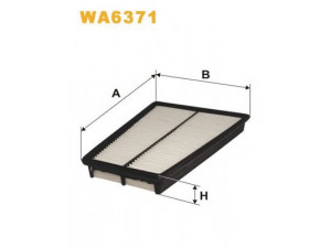 WIX FILTERS WA6371 oro filtras 
 Techninės priežiūros dalys -> Techninės priežiūros intervalai
0K9A213Z40, OK9A213Z40, PC990