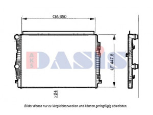 AKS DASIS 480093N radiatorius, variklio aušinimas 
 Aušinimo sistema -> Radiatorius/alyvos aušintuvas -> Radiatorius/dalys
5Q0121251EQ