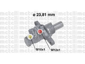 METELLI 05-0724 pagrindinis cilindras, stabdžiai 
 Stabdžių sistema -> Pagrindinis stabdžių cilindras
4601.V0, 4601.V0